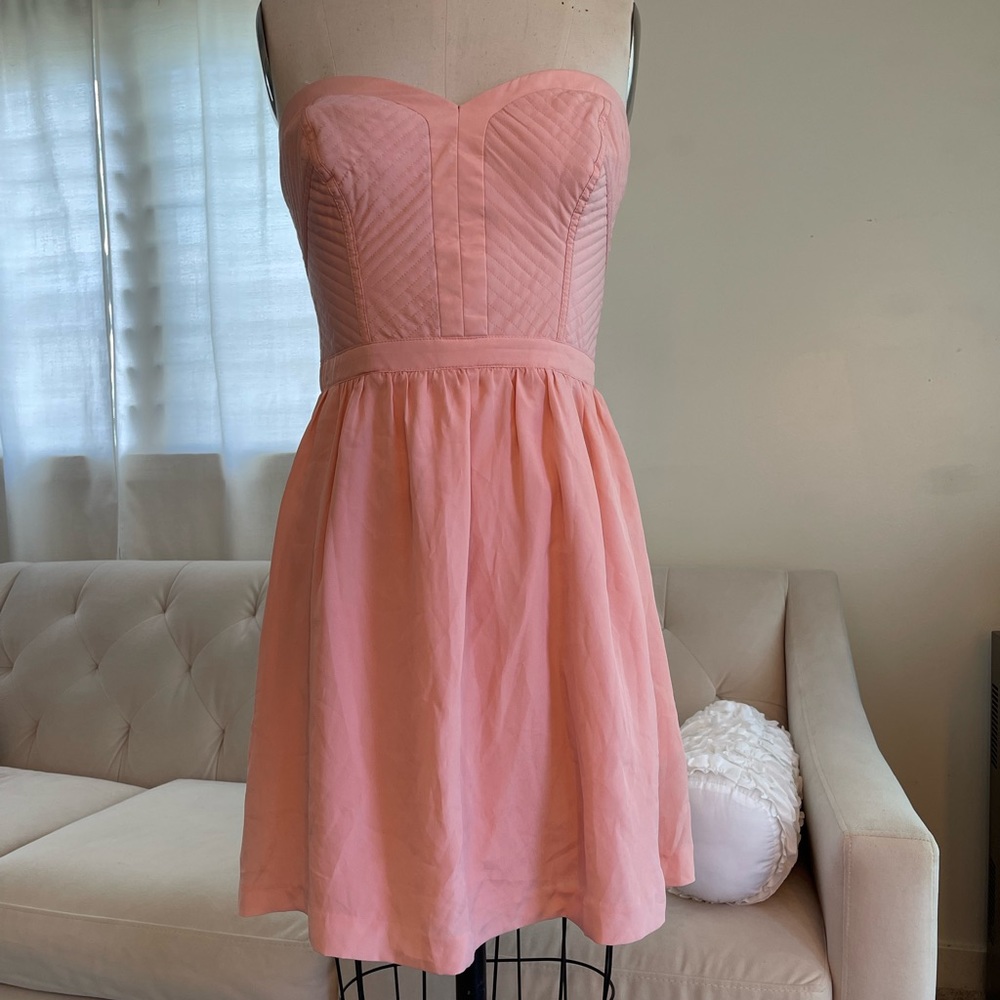 Guess strapless skater dress